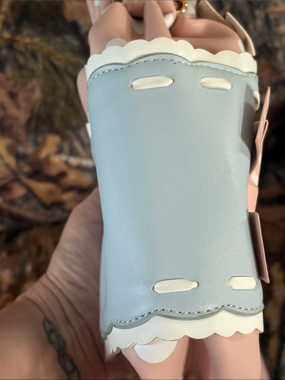 Milk Bear Bow Candy Crossbody Bag - Picture 9 of 11
